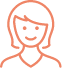 Animated teen smiling