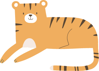 Animated tiger